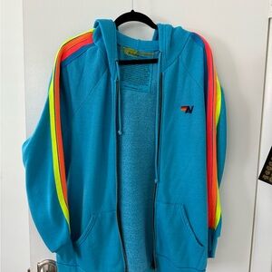 Aviator nation Blue Hoodie zip up